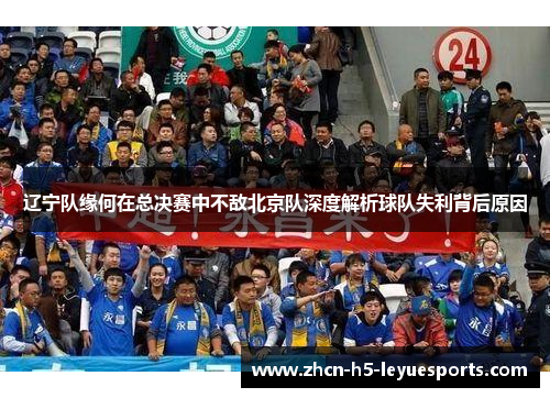 辽宁队缘何在总决赛中不敌北京队深度解析球队失利背后原因