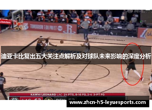 迪亚卡比复出五大关注点解析及对球队未来影响的深度分析